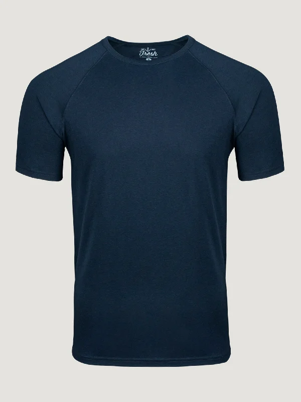 Navy Slim Fit Crew