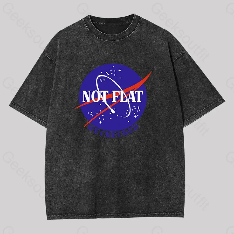 Not Flat Washed T-shirt