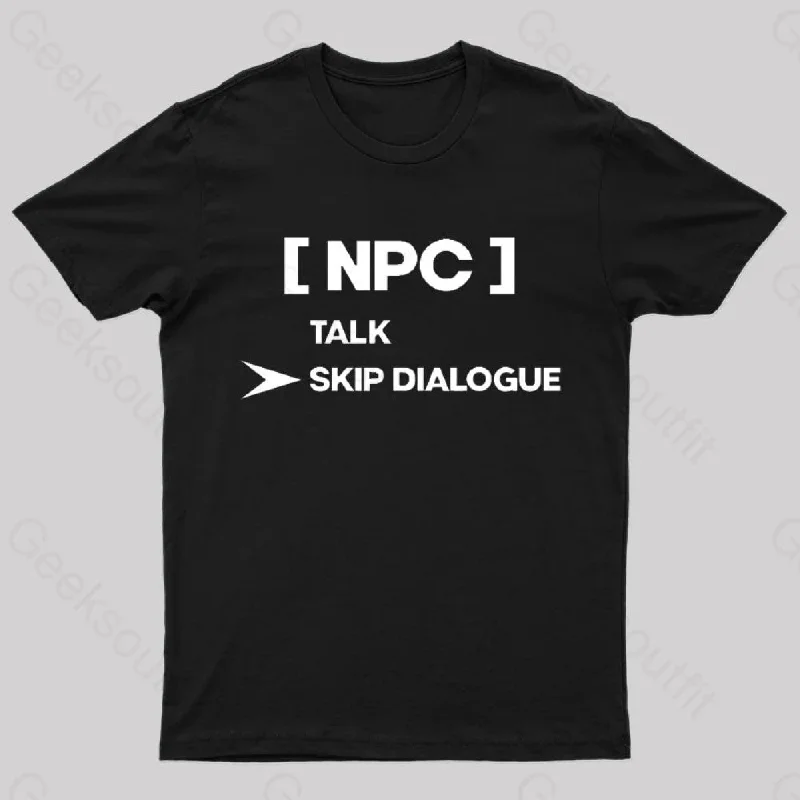 NPC Skip Dialogue Classic T-Shirt