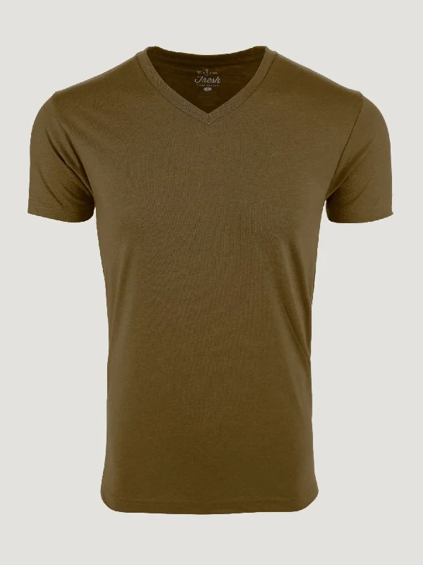 Olive V-Neck