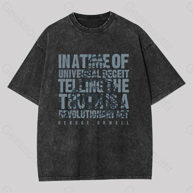 Orwellian Truth Washed T-Shirt