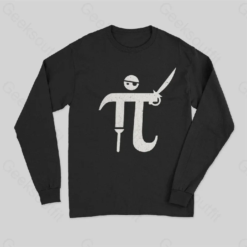 Pi-rate Long Sleeve T-Shirt