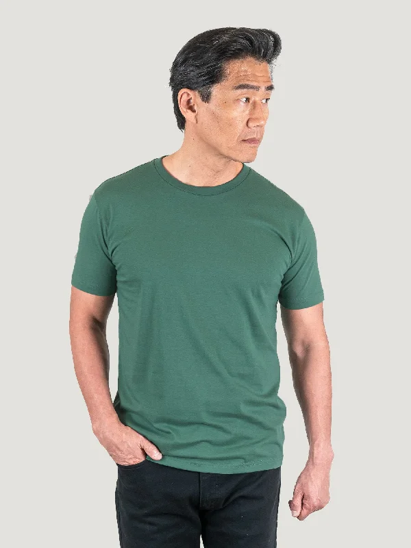 Pine Green Crew Neck