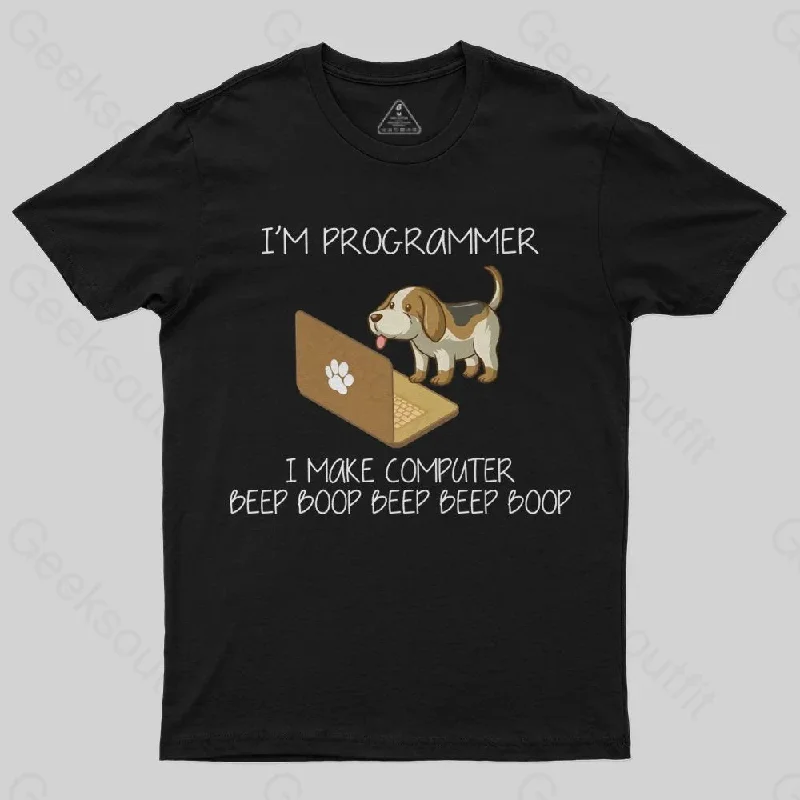 Programmer Beagle Dog T-Shirt