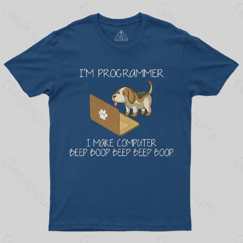 Programmer Beagle Dog T-Shirt