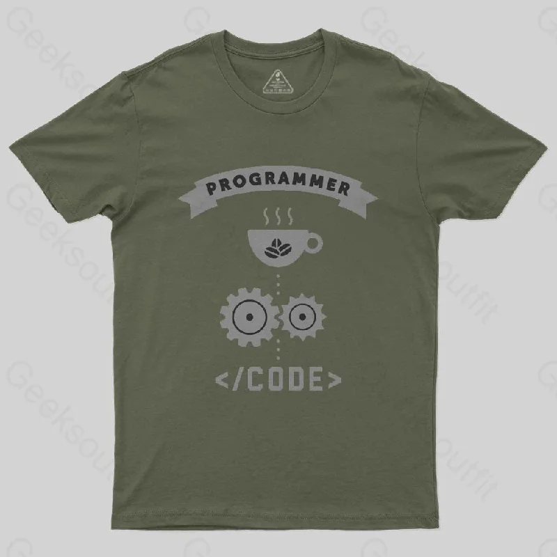 Programmer Coffee Code T-Shirt