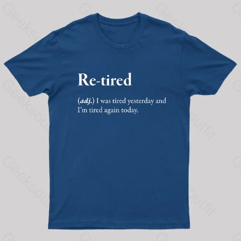 Retired Definition Nerd T-Shirt