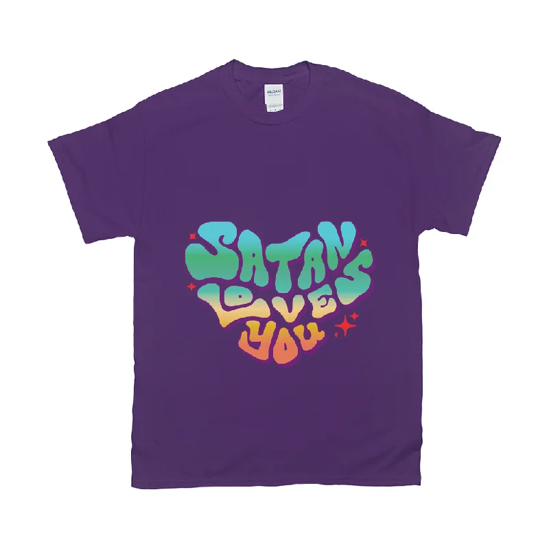 Purple / Small (S) / 2000 Unisex Fine Jersey Crew Neck Tee