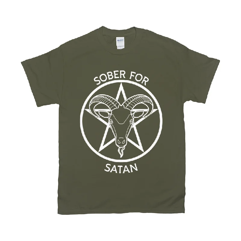 Military Green / Small (S) / 2000 Unisex Fine Jersey Crew Neck Tee