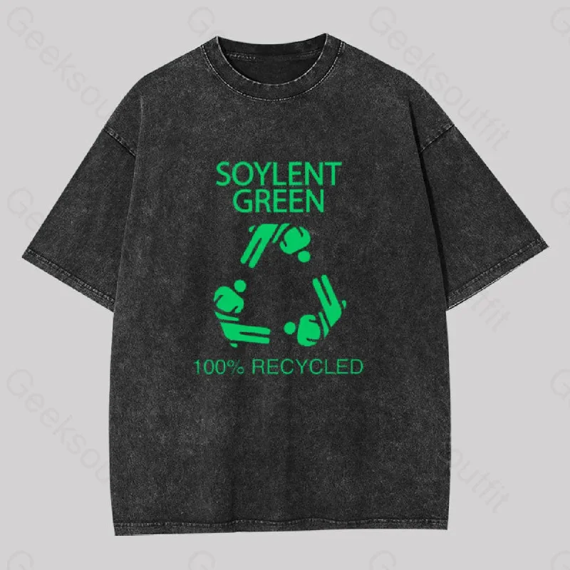 Soylent Green 100% Recycled Geek Washed T-shirt