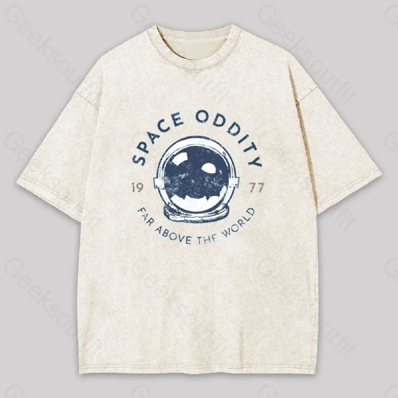 Space Oddity Rock Washed T-shirt