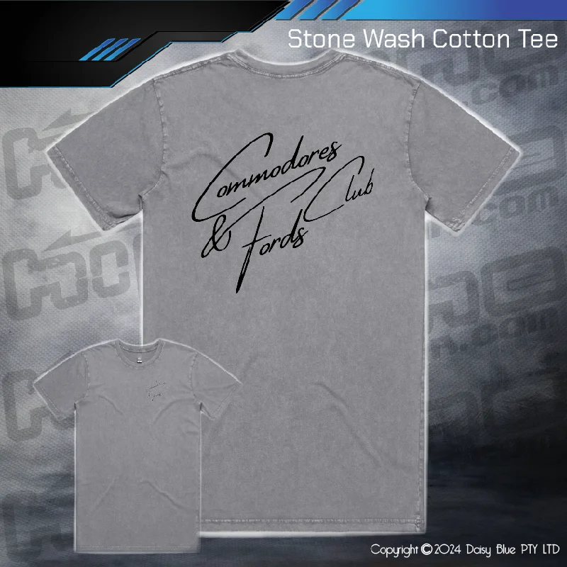 Stonewash Tee - CFC Script