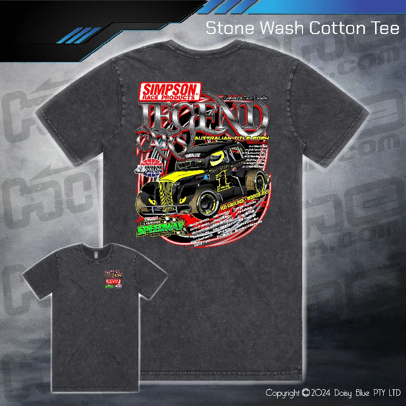 Stonewash Tee - Legend Cars Title 2024