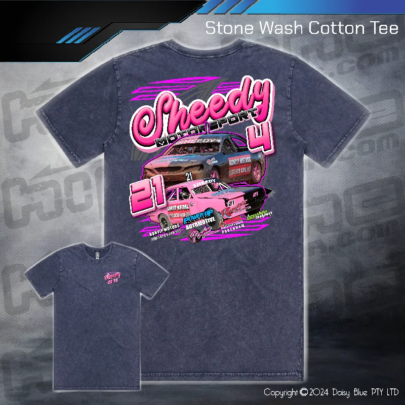 Stonewash Tee - Sheedy Motorsport