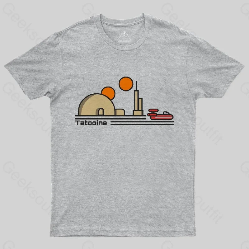 Tatooine Travel Poster T-Shirt