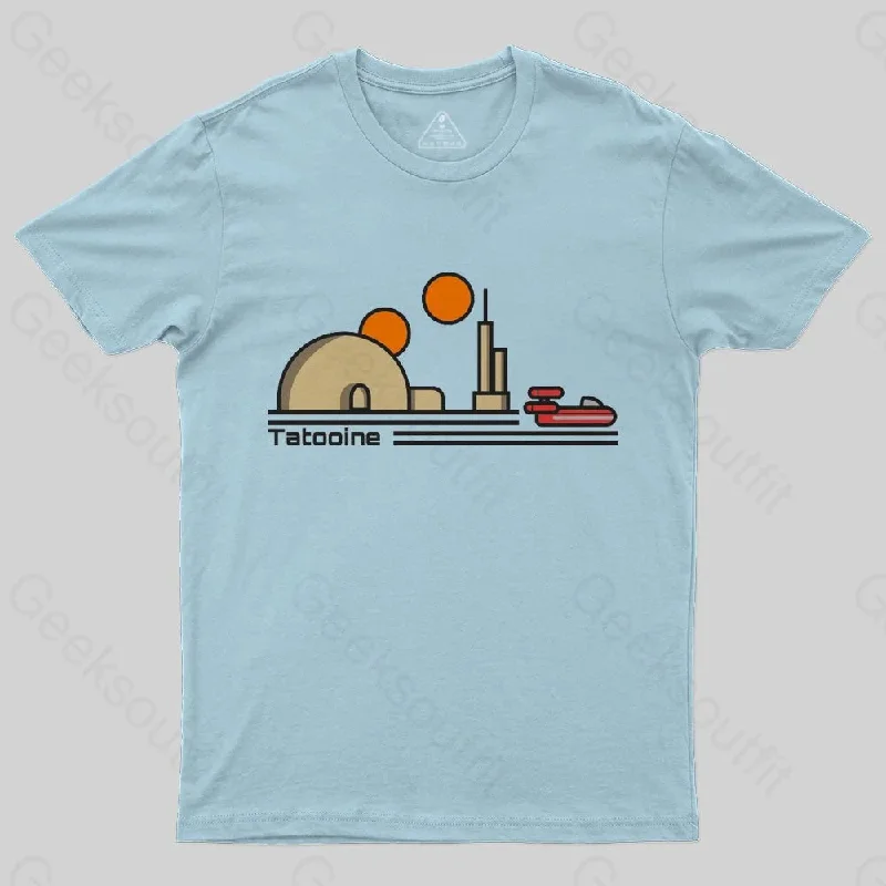 Tatooine Travel Poster T-Shirt