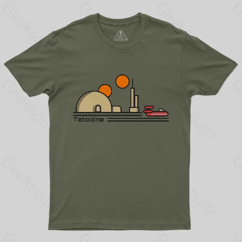 Tatooine Travel Poster T-Shirt