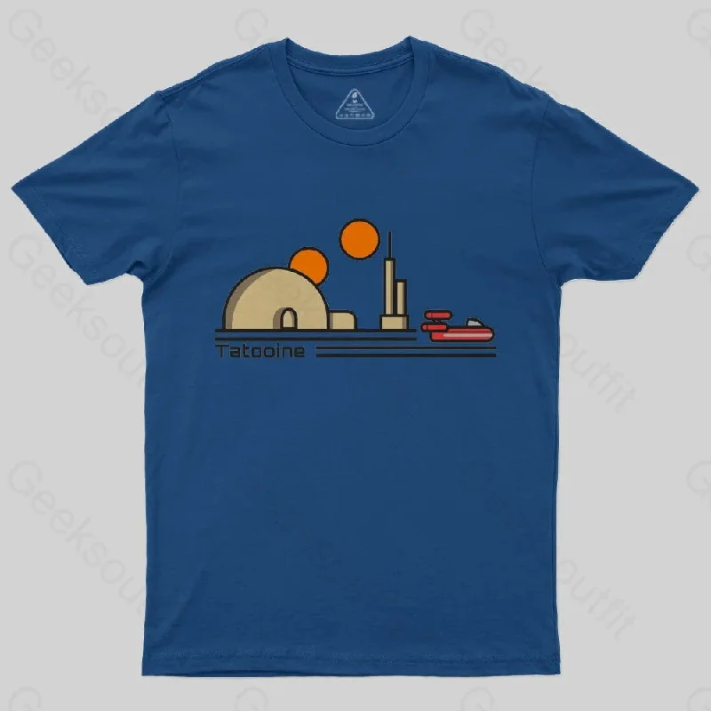 Tatooine Travel Poster T-Shirt