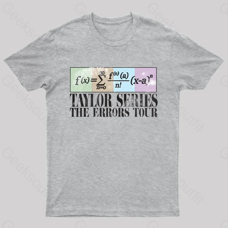 Taylor Series The Errors Tour T-Shirt