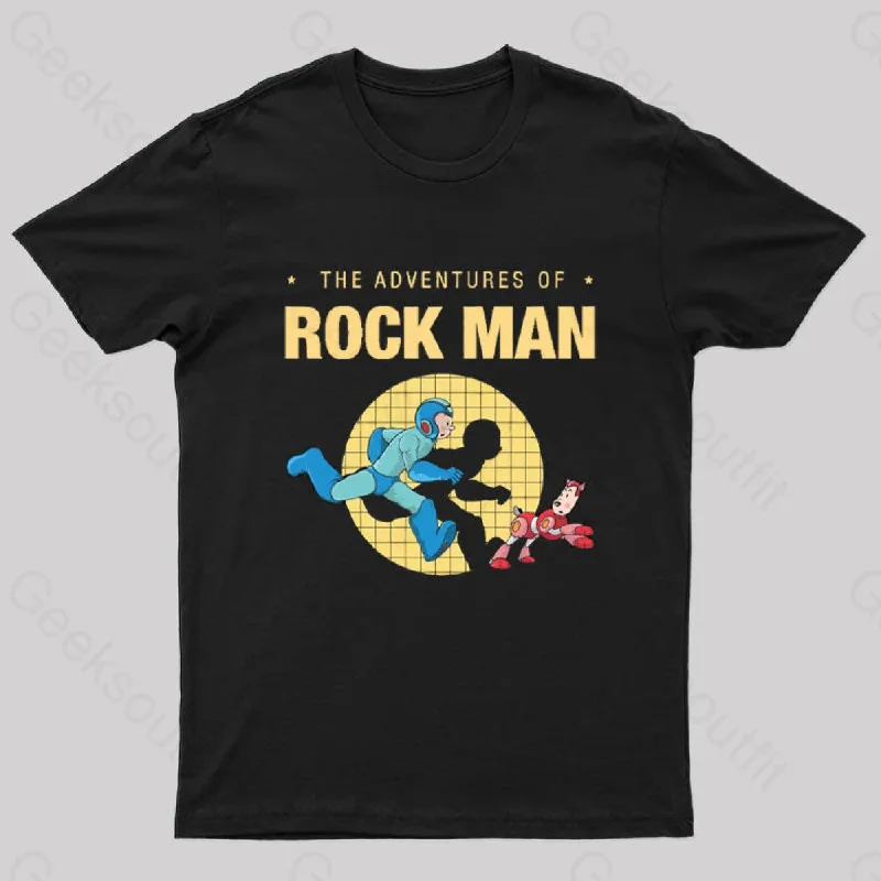 The Adventure of Rockman Geek T-Shirt