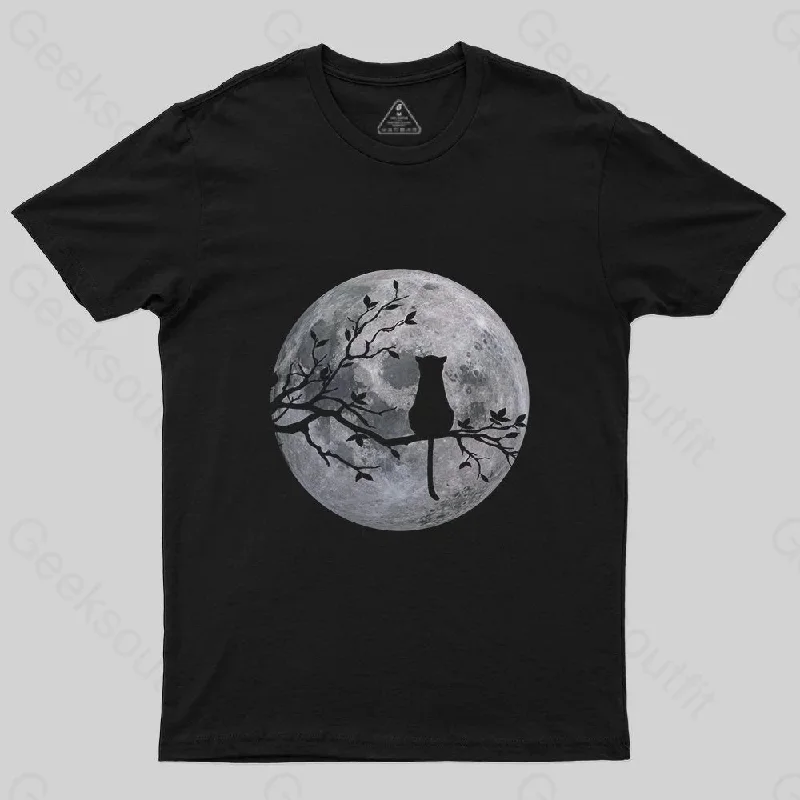 The Cat and the Moon T-Shirt