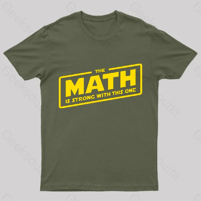 The Math Is Strong Nerd T-Shirt