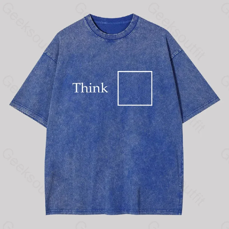 Think Outside the Box Washed T-shirt