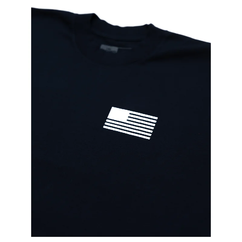 TMC Color Block Flag T-shirt - Navy/White