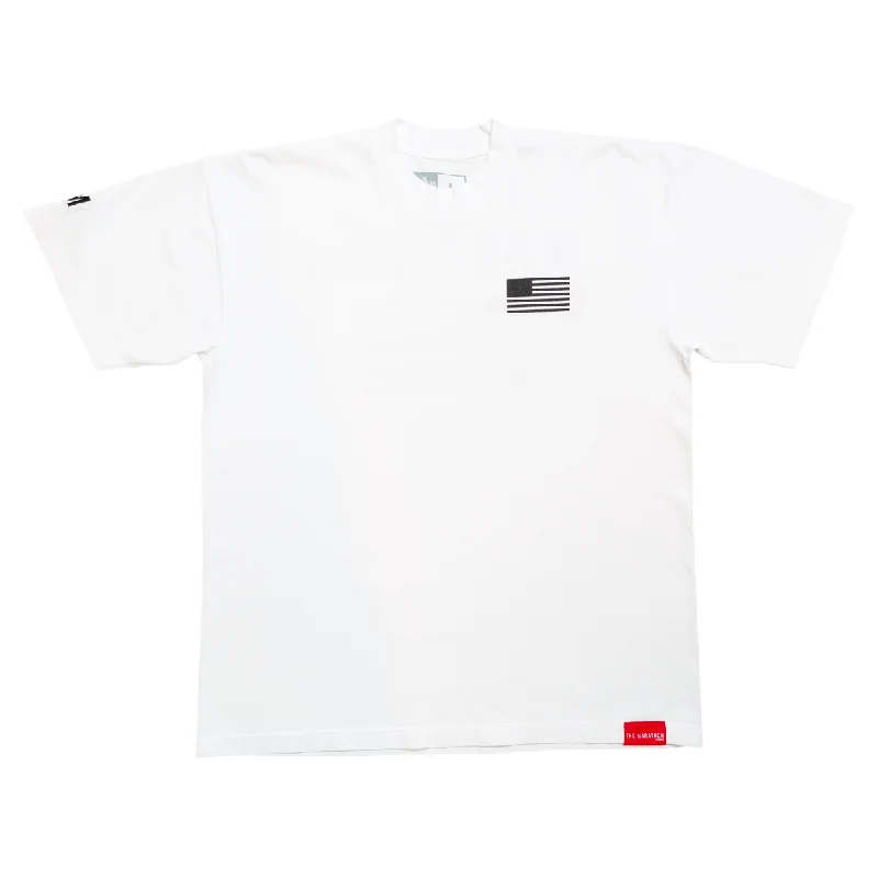 TMC Color Block Flag T-Shirt - White/Black