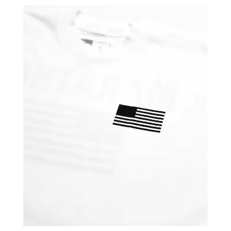 TMC Color Block Flag T-Shirt - White/Black