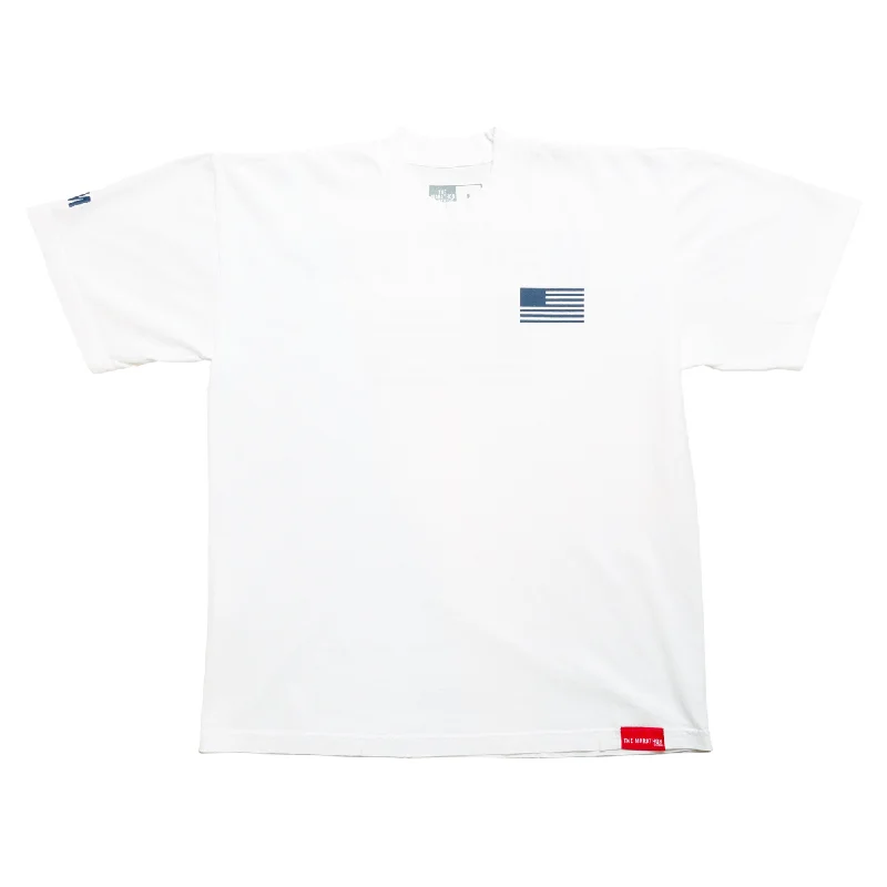 TMC Color Block Flag T-shirt - White/Navy