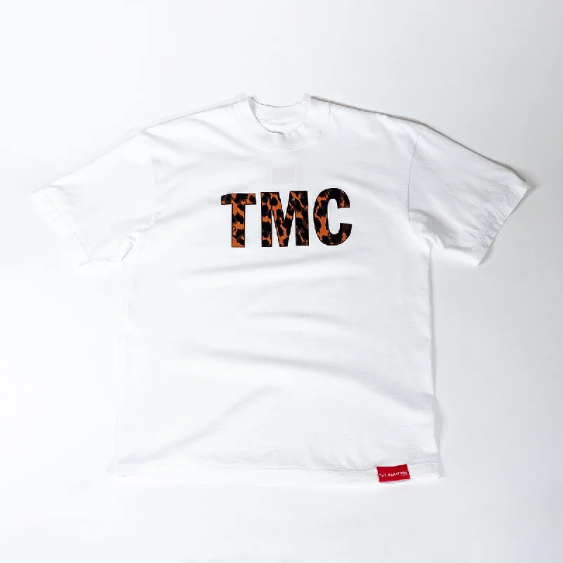 TMC T-shirt - White/Leopard