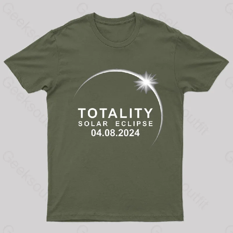 Total Solar Eclipse 2024 Nerd T-Shirt