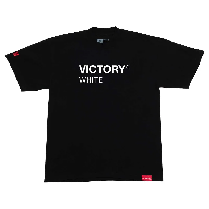 Victory White Pantone T-shirt - Black