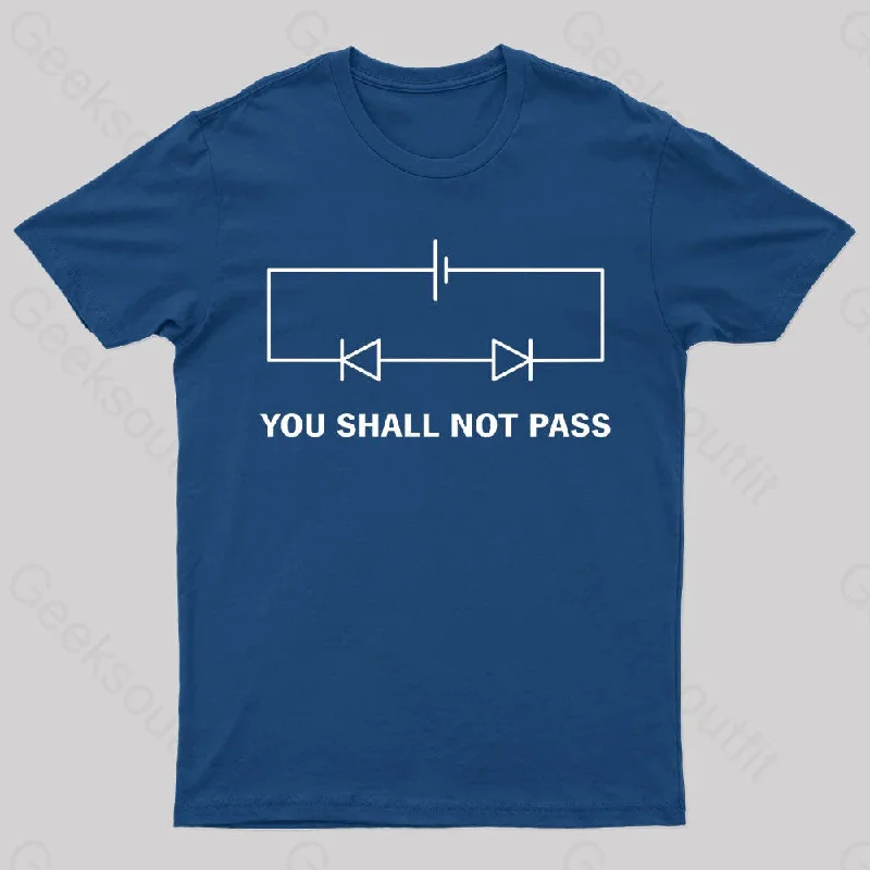 You Shall Not Pass Nerd T-Shirt