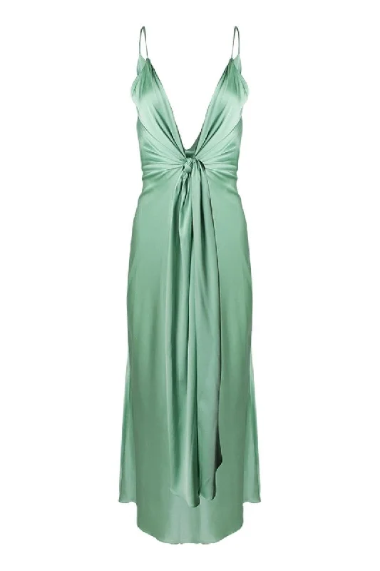 SANTA CRUZ WRAP AROUND MAXI DRESS Tiered maxi dresses