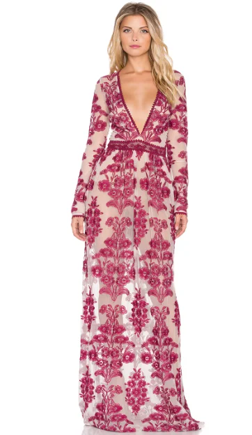 Temecula Maxi Dress Wine Street style maxi dresses